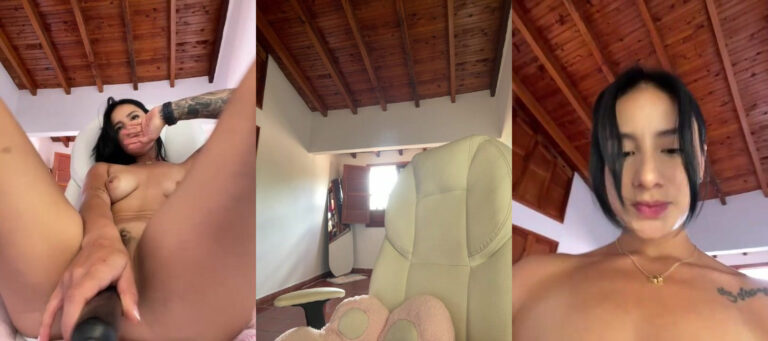 Ale Lewis se masturba en una transmisión en vivo
