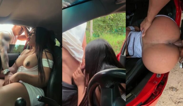 Dakota Leex es tocada y follada en público