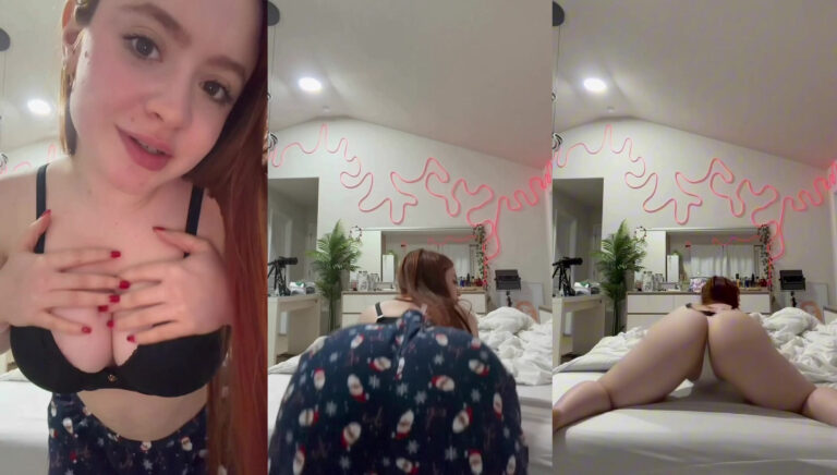 Dayanadiazu mueve su trasero antes de dormir