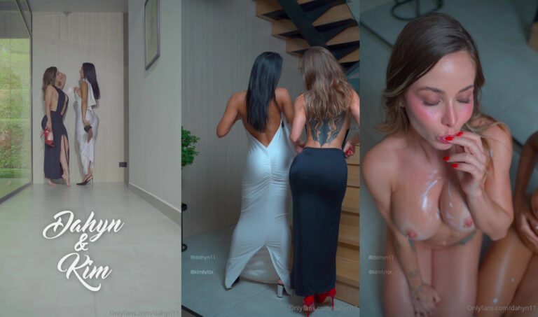 Kim Tylor y Dahyana Gaitan se quitan sus elegantes vestidos