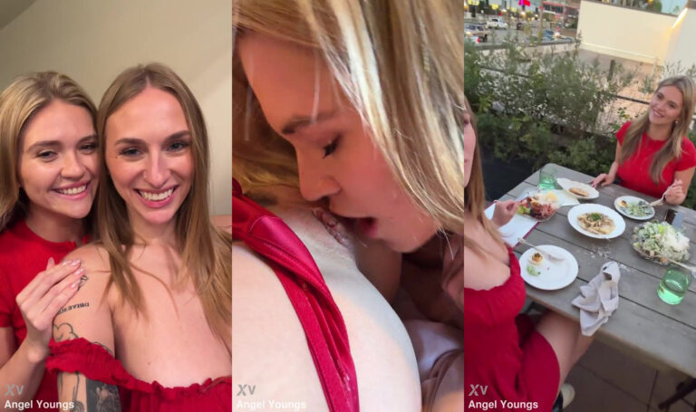Angel Youngs & Angie Faith’s Lesbian Sex And Date