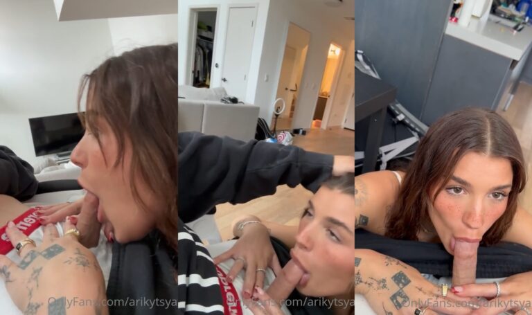 Ari Kytsya Blows A Cock In The Living Room