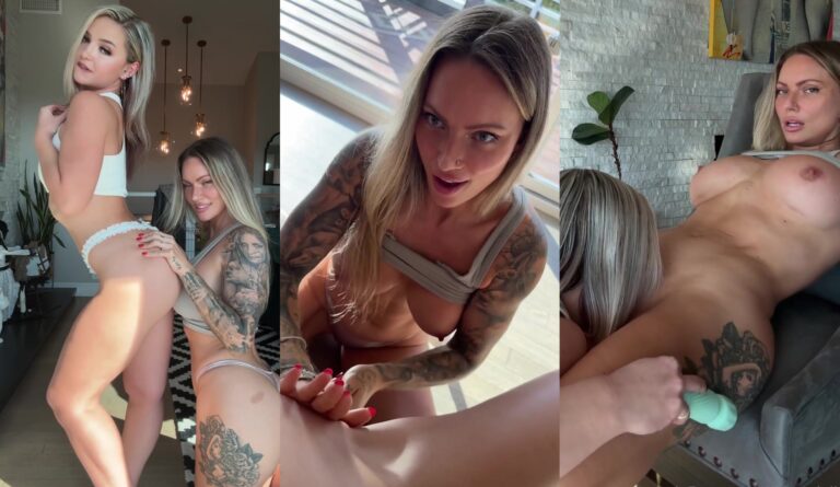 BaristaErica y Barbie vikinga se relajan con sus coños