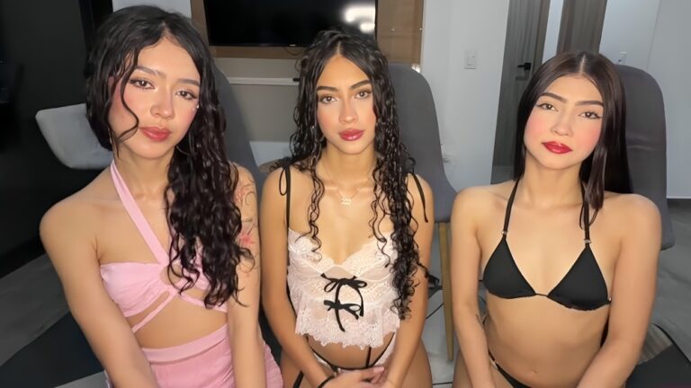 El cuarteto de Skinny.Curly, Nikitalaiss y Lilibaby18 en Blowketing