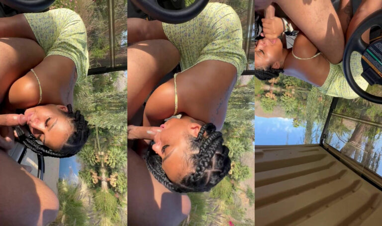 Jaaden Kyrelle Chupa Una Polla Y Es Follada Al Aire Libre