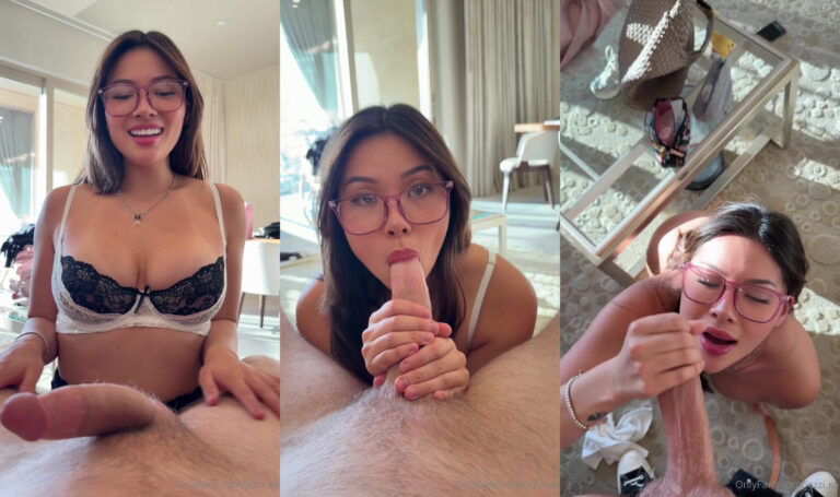 Jezzi.Xo da la cabeza desordenada con las gafas puestas