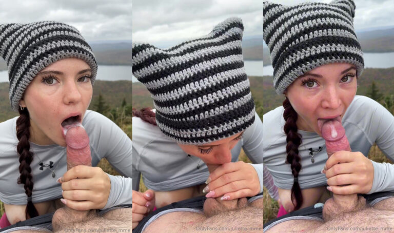 Juliette_mme mama a su novio en la cima de una montaña
