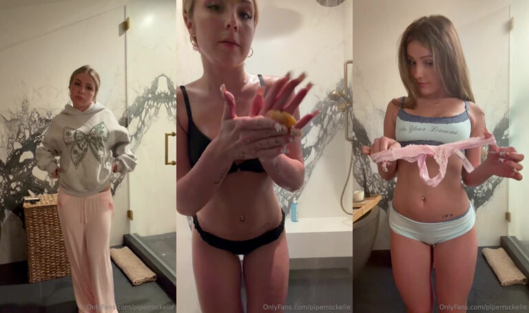 Piper Rockelle sacude su trasero en la ducha