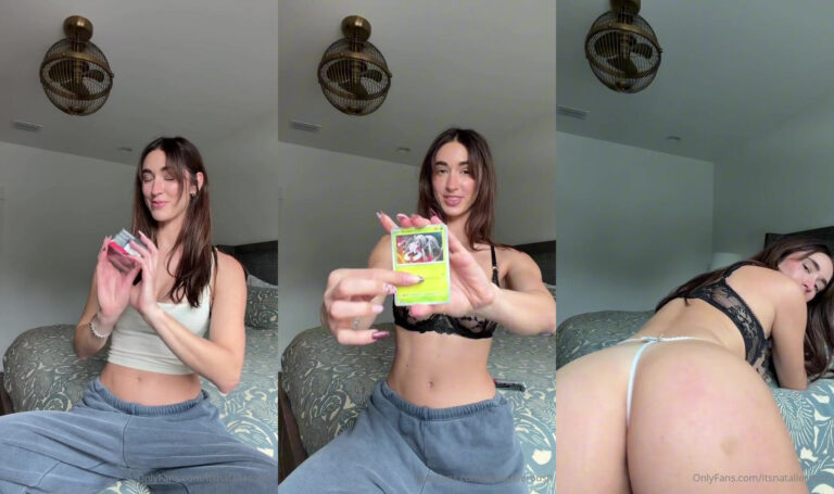Sesión de rasgar y desnudar con Natalie Roush