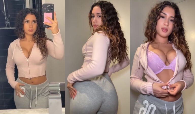 SophiaLovvee hace alarde y luego se burla de sus tetas