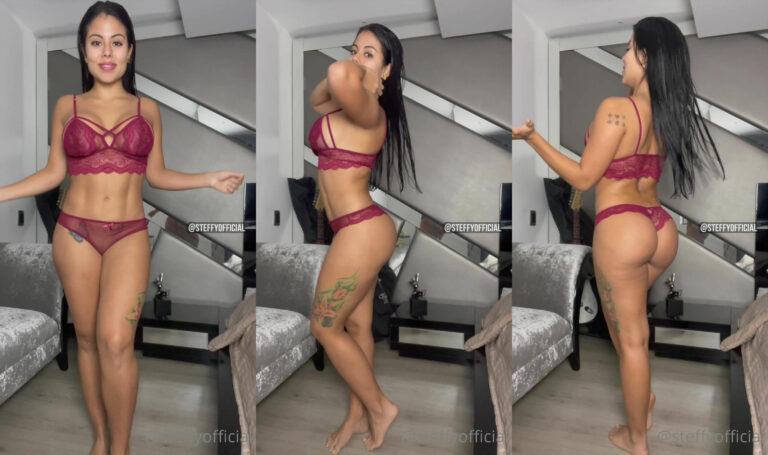 Steffy Moreno Seduciéndote Con Semen En Sus Tetas