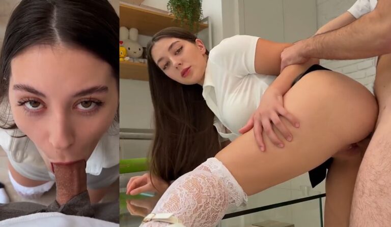 Sugary_Kitty Gets Banged In Her School Uniform