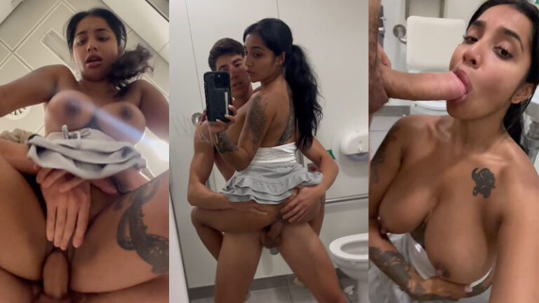 Yasmina Khan es golpeada en un baño público