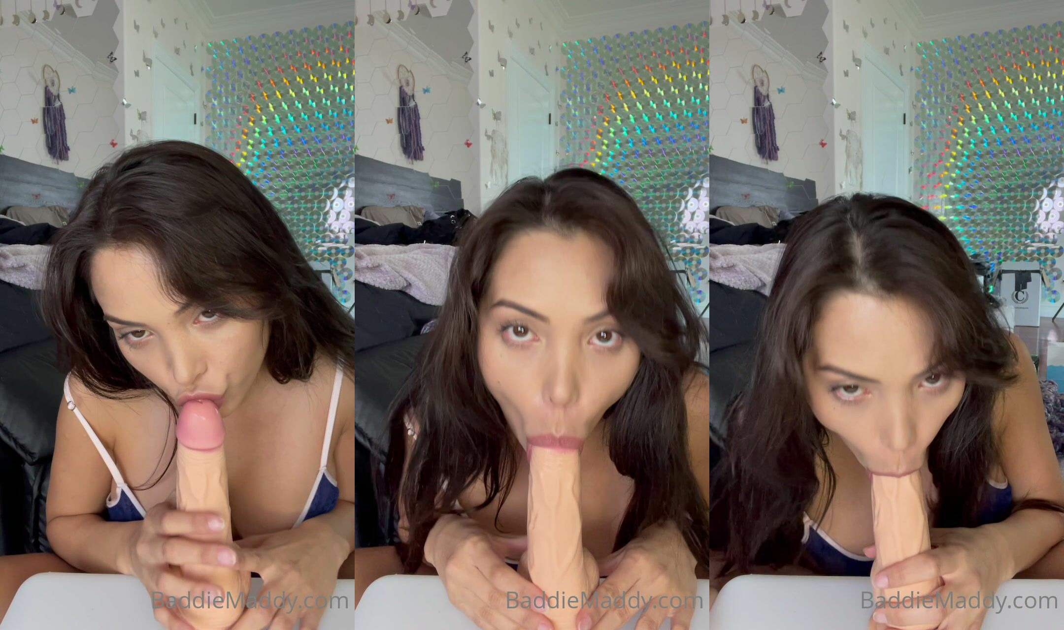 Baddiemaddy Rebota Su Culo En Un Dildo