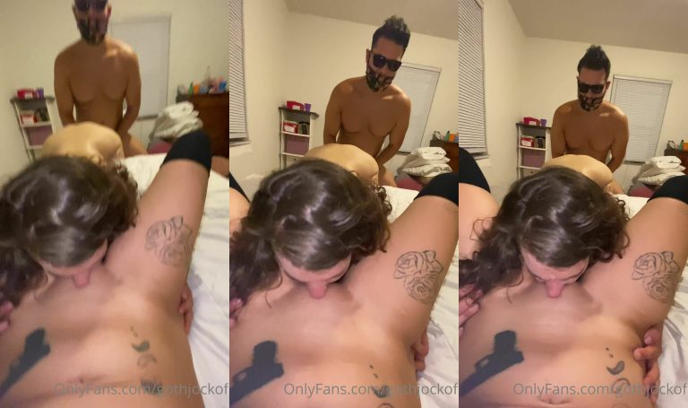 Gothjock Le Comen El Coño En Trío Caliente