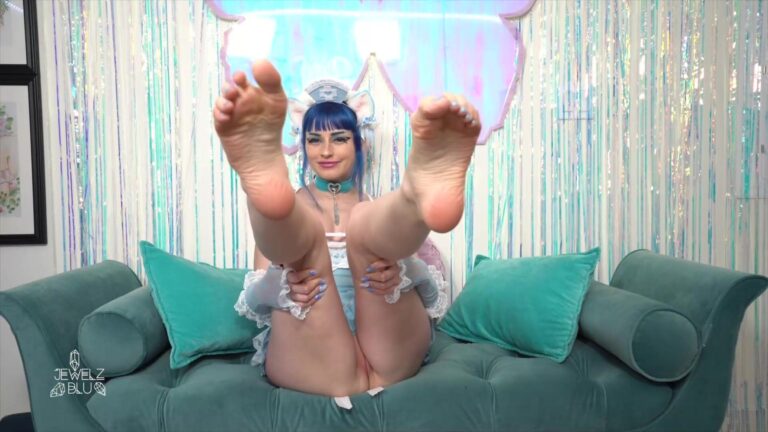 Jewelz Blu Seduciendo Con Sus Pies
