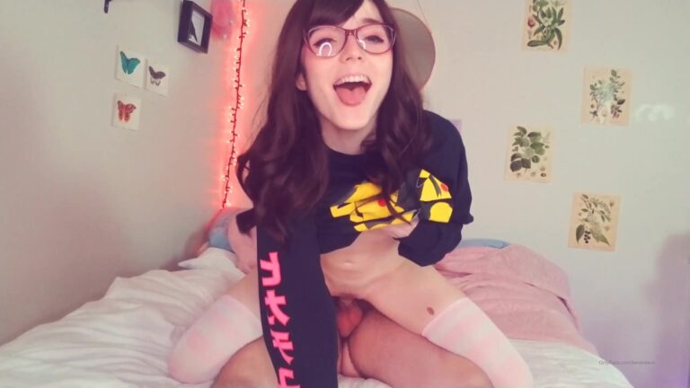 Lanabee Rides A Dick In Her Pikachu Sweater