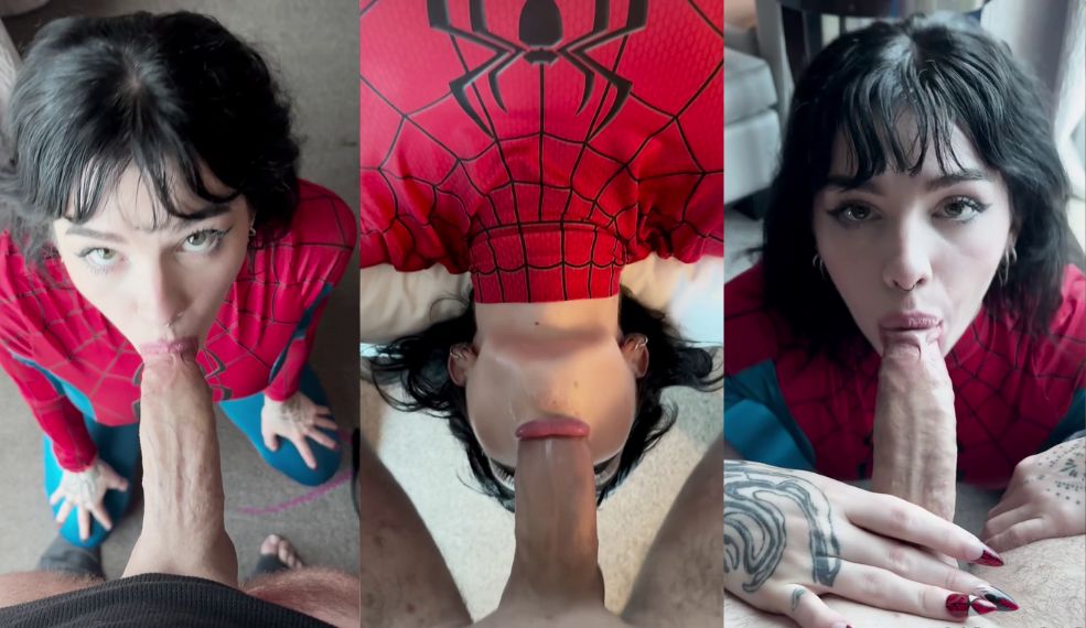 Lems7 Gives Head As Spider Woman