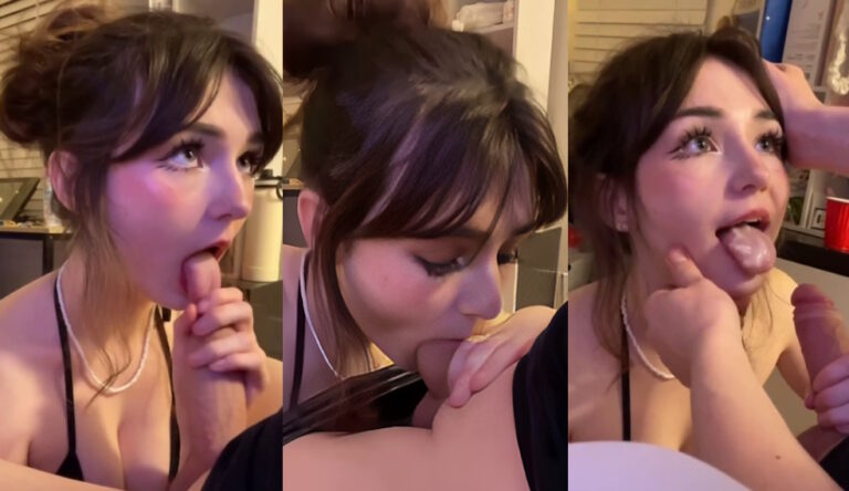 Llampinq Gives A Blowjob Then Swallows Cum