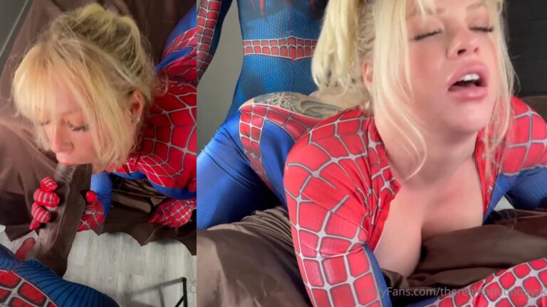 Spider Girl Becky Crocker Gets Banged By A BBC